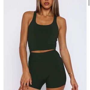 White Fox Work it Out Active Tank Forest